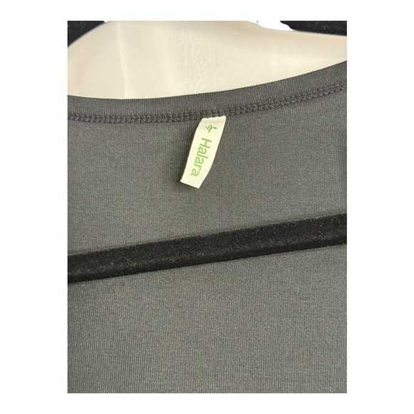 Halara Henley Button Front Long Sleeve Slim Casual Top in‎ Black Small NWT - Picture 7 of 11